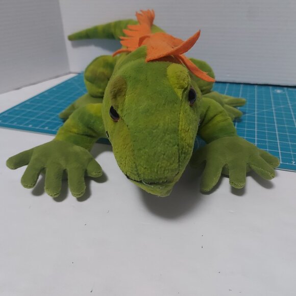 Iguana Lizard Soft Plush Toy 23"/60cm Stuffed Animal Wild Republic - Picture 2 of 5